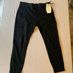Navy Blue Cargo Pants